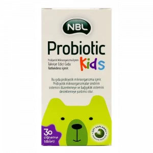 NBL Probiotic Kids 30 Çiğneme Tableti