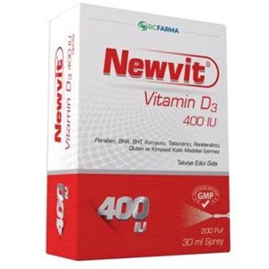 Newvit Vitamin D3 400 IU Sprey 30 ml