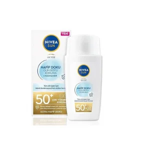 Nivea Sun Spf50+ Hafif Doku Güneş Koruyucu Krem 40 ml