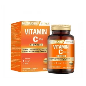 Nutraxin 500 mg Vitamin C Takviye Edici Gıda 30 Tablet
