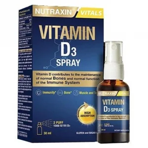 Nutraxin D3 Vitamin 1000 IU Sprey  30 ml