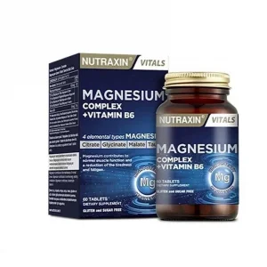 Nutraxin Magnezyum Complex Vitamin B6 60 Tablet
