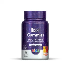 Ocean Kids Gummies Multivitamin 60 Çiğnenebilir Jel Form