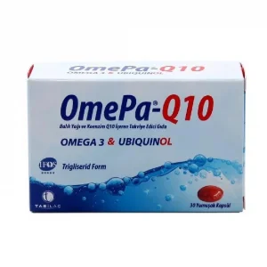 OmePa Q10 Omega 3 Ubiquinol 30 Kapsül