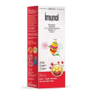 İmunol Ballı Çilek Aromalı 150 ml Şurup