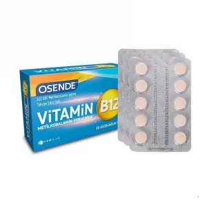 Osende Vitamin B12 30 Ağızda Dağılan Tablet