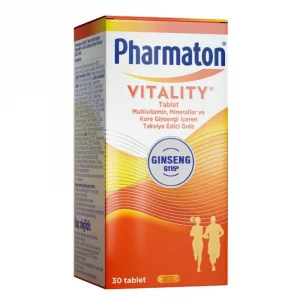 Pharmaton Vitality 30 Tablet Multivitamin