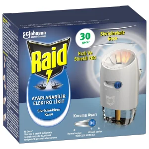 Raid Ayarlanabilir Elektrolikit 30 Gece