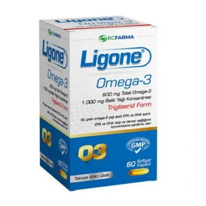 RC Farma Ligone Omega 3 60 Yumuşak Kapsül