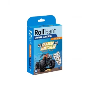 Roll Bant Yara Bandı Canavar Kamyon 12li