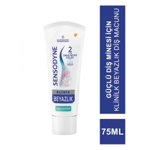 Sensodyne 75 ml Klinik Beyazlık Diş Lekesine Karşı Diş Macunu