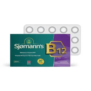 Sjomanns B12 Çiğnenebilir Jel 30 Tablet