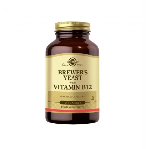 Solgar Brewers Yeast With Vitamin B12 250 Tablet