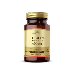 Solgar Folic Acid 400 mcg 100 Tablet
