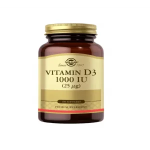 Solgar Vitamin D3 1000 IU 100 Tablet