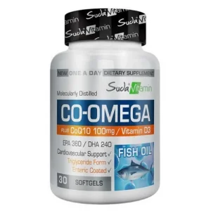 Suda Vitamin Co-Omega Coenzyme Q10 30 Kapsül