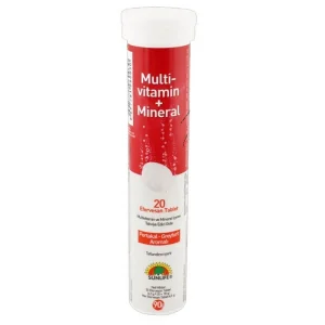 Sunlife Multivitamin Mineral 20 Efervesan Tablet