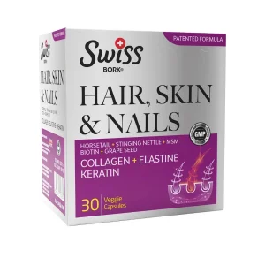 Swiss Bork Hair Skin Nail 30 Kapsül