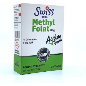 Swiss Bork Methyl Folat 30 Tablet