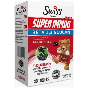 Swiss Bork Super İmmoo Adult Beta 1,3 Glucan 30 Tablet