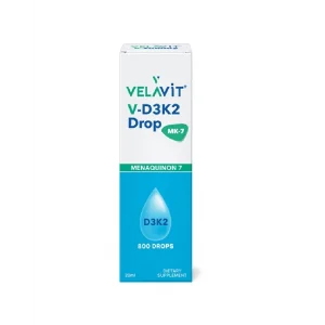Velavit V-D3K2 Drop MK-7 D3 ve K2 Vitamini İçeren Takviye Edici Gıda 20 ml
