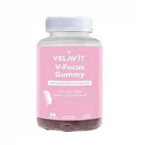 Velavit V-Focus Gummy 60 Gummies