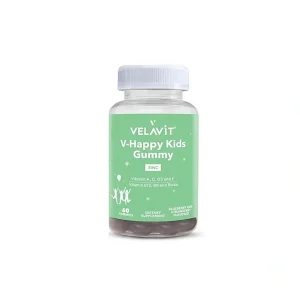 Velavit V-Happy Kids Gummy - Çinko ve Multivitamin İçeren Takviye Edici Gıda 60 Kapsül