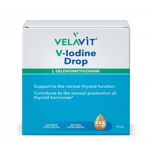 Velavit V-lodine Drop İyot ve Selenyum İçeren Takviye Edici Gıda 25 ml