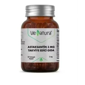 Venatura Astaksantin 3 mg 30 Kapsül
