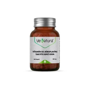 VeNatura Vitamin B2 (Riboflavin) Takviye Edici Gıda 100 kapsül