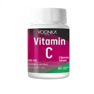 Voonka Vitamin C 500 mg 60 Çiğneme Tablet