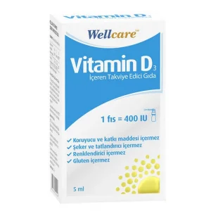 Wellcare Vitamin D3 400 IU 5 ML Sprey