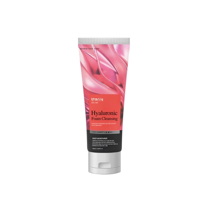 BRANIG Hyalüronik Asit içeren Kore Yüz Temizleme Köpüğü Pure Nature Hyaluronic Foam Cleasing