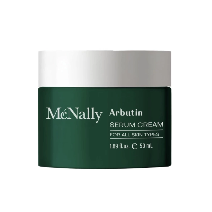 McNally %0.5 Arbutin içeren Leke Karşıtı Kore Cilt Bakım Serum Krem