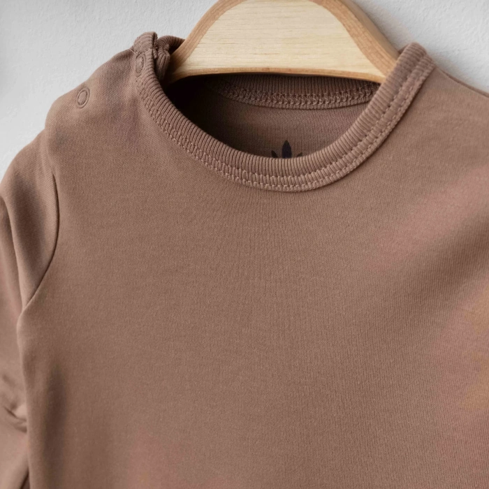 Eslenza Baby Organik 2li Tulum 0049 Kahve