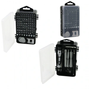 115in1 Saatçi - Telefoncu Bits Tornavida Seti 98pcs Uç + 1-t.vida Sapı + Telefon Aparatları