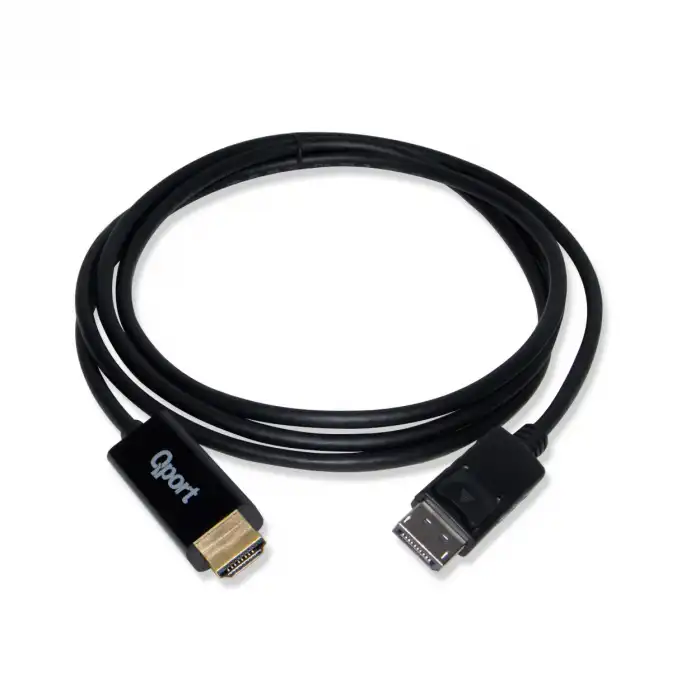 QPORT 1.8M DISPLAY PORT(M) TO HDMI(M) ÇEVİRİCİ KABLO (Q-DPH)