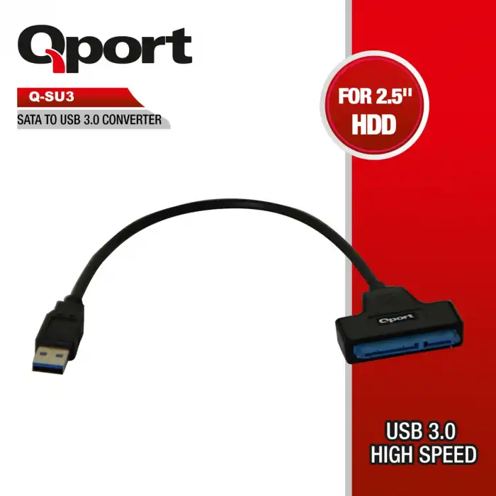 QPORT SATA TO USB3.0 ÇEVİRİCİ (Q-SU3)