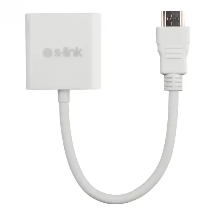 S-LINK SL-HVS13 HDMI to VGA + Audio Micro Usb Çevirici