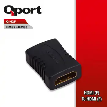 QPORT HDMI(F) TO HDMI(F) ÇEVİRİCİ (Q-H2F)