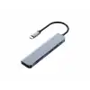 FRISBY FA-7684C Type-C - 7 in1 USB-C+HDMI+SD/TF+USB3.0+PD+USB-C