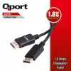 QPORT 1.8M DISPLAY KABLO 1.2V (YENİ VERSİYON EKRAN KARTLARI İLE UYUMLU) (Q-DP01)