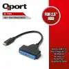 QPORT TYPE-C TO SATA ÇEVİRİCİ (Q-TU3)