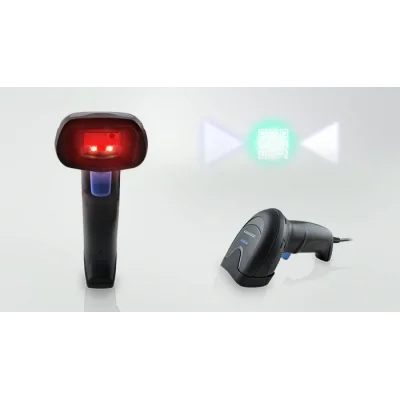 DATALOGIC QuickScan QW2520 El/Masa Tipi 1D / 2D VGA Imager Kablolu Barkod Okuyucu USB Stand, Siyah (Kit Tarayıcı, USB Kablosu 90A052258 ve Stand STD-QW25-BK içerir)