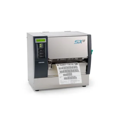 TOSHiBA B-SX8T Termal Transfer, 305 Dpi USB Ethernet, Endüstriyel Barkod Etiket Rulo Yazıcı