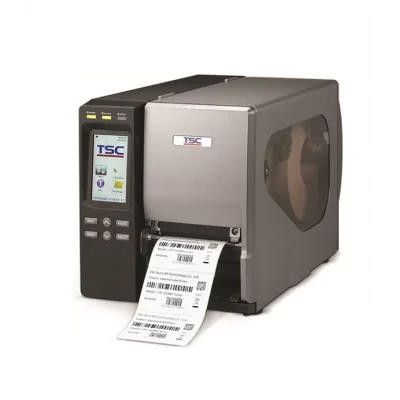 TSC TTP-2410MT Termik Transfer, 203 Dpi USB Ethernet, Endüstriyel Barkod Etiket Rulo Yazıcı