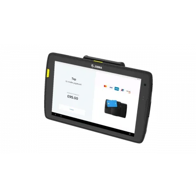 ZEBRA ET40AB-001C1B0-TR Dayanıklı Tablet, 10.1 WUXGA Ekran, WiFi 6, SE4100 Tarayıcı, 4GB RAM/64GB, 5MP/13MP Kameralar, NFC, IP65, Android GMS