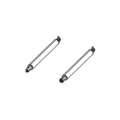 ZEBRA Kit Pinch & Etiket Sıyırıcı Rollers ZE500-4 ZE511 RH & LH Parça No: P1046696-059