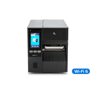 ZEBRA Termal Transfer Barkod Etiket Yazıcı ZT411 - 8 dot/mm (203 Dpi ) Wi-Fi 6 802.11ac Model No: ZT41142-T0EG000Z