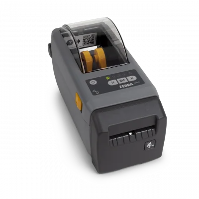 ZEBRA ZD611 Direkt Termal Barkod Etiket Yazıcı 203 Dpi, USB, USB Host, Ethernet, BTLE5, Taşıyıcısız Kaplamasız Altsız Linerless with Kesici and Label Taken Sensor, Model No: ZD6A022-D4EE00EZ
